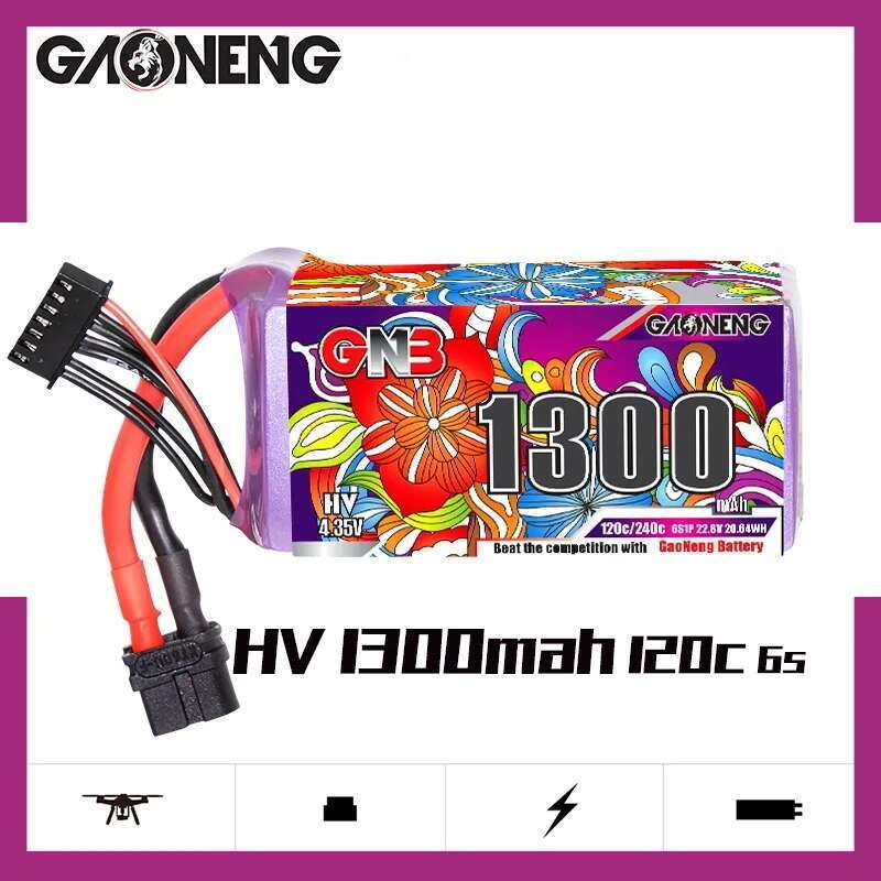 2Pcs GNB 6S Lipo Battery 22.8V – Drone Battery 6S Bewertung und Preis