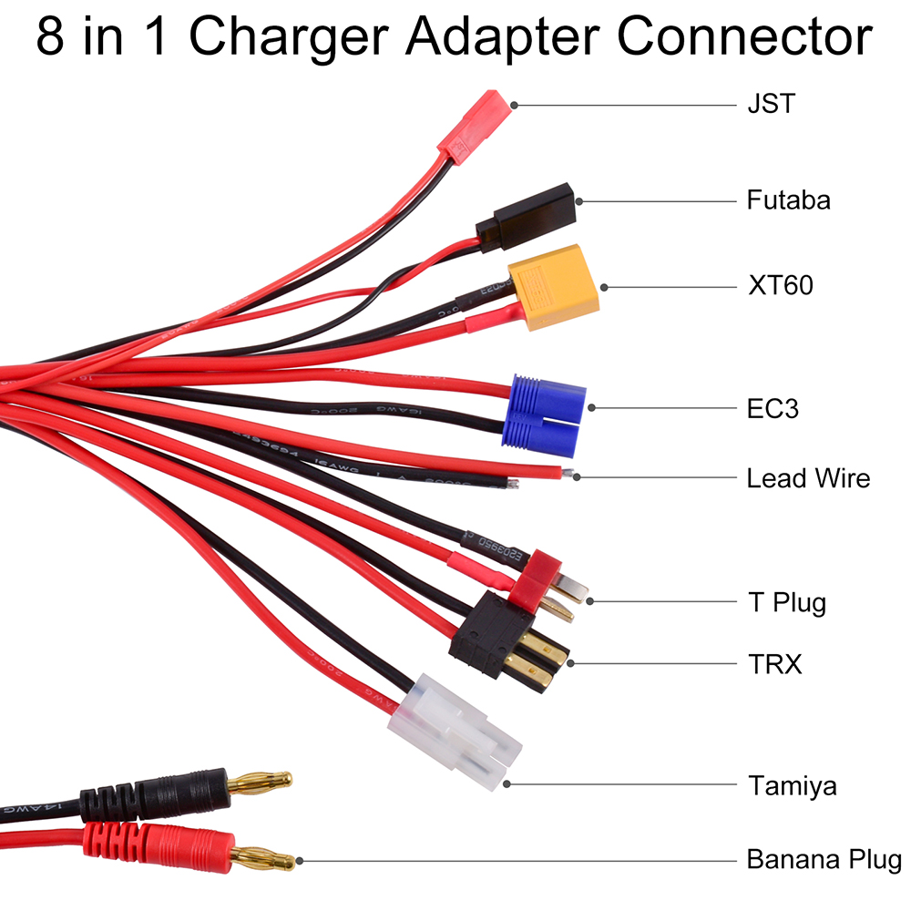 RC Charger Adapter Connector 8 – Drone Battery Voltage Checker Bewertung und Preis