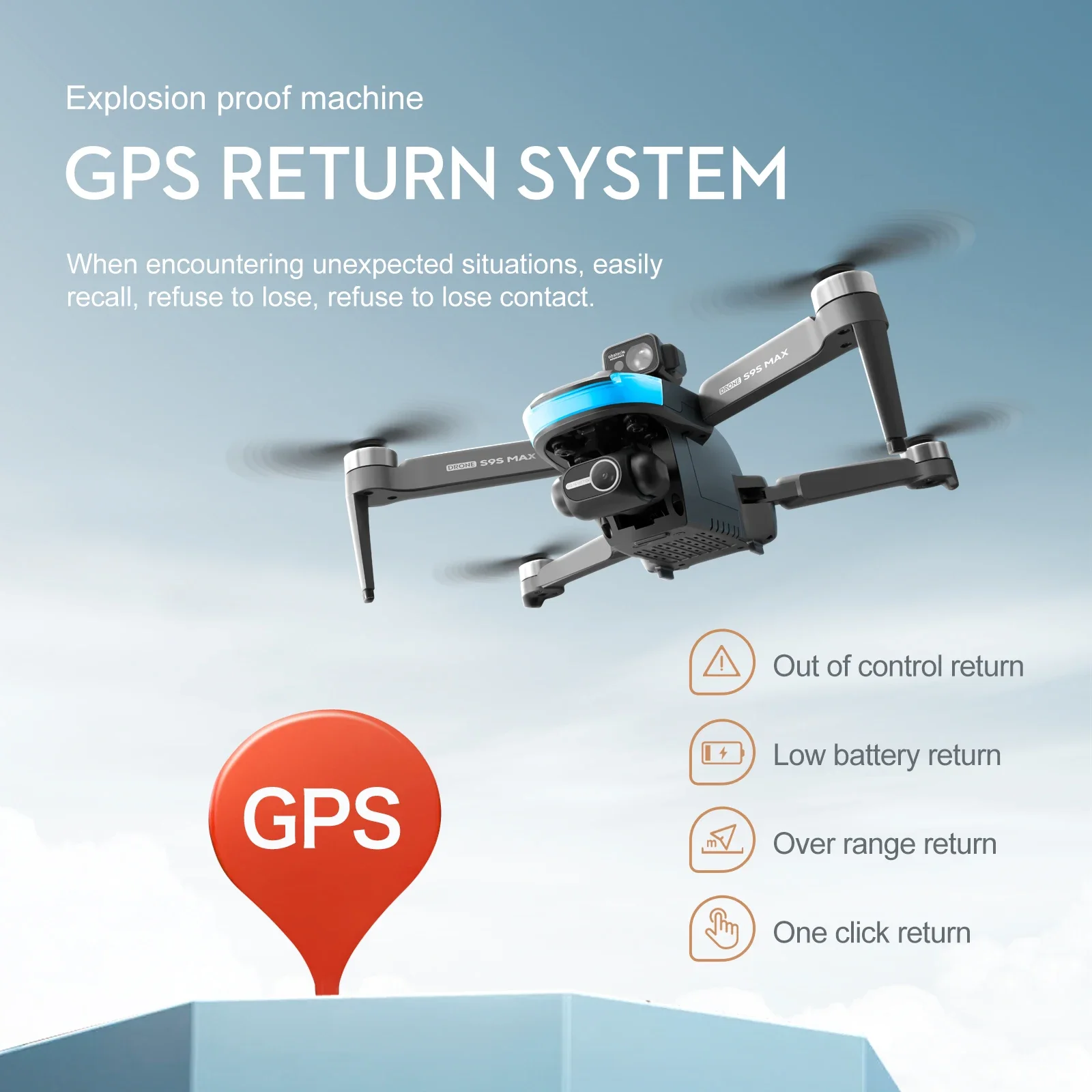 NEW S9S MAX MINI Drone 4K 2-Ax – Drone Battery Box Bewertung und Preis