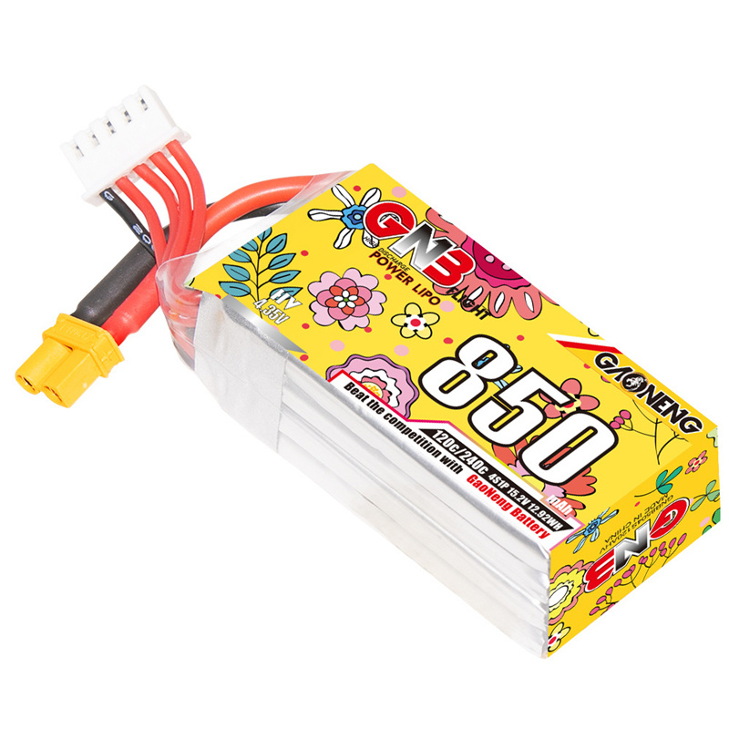 Upgraded GNB 4S 15.2V 850mAh L – Drone Battery 4S Bewertung und Preis