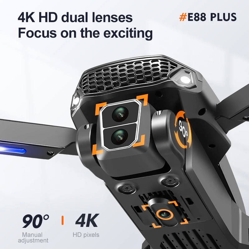 New E88 Plus Quadcopter Drone: – Drone Battery Case Bewertung und Preis