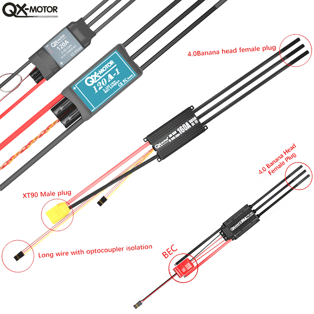 QX-MOTOR Brushless ESC series  – Drone Battery Plate Bewertung und Preis