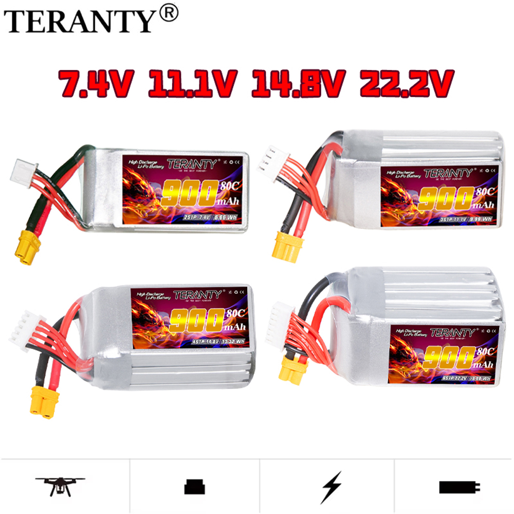 TERANTY 2S 3S 4S 6S 7.4V 11.1V – Drone Battery 4S Bewertung und Preis
