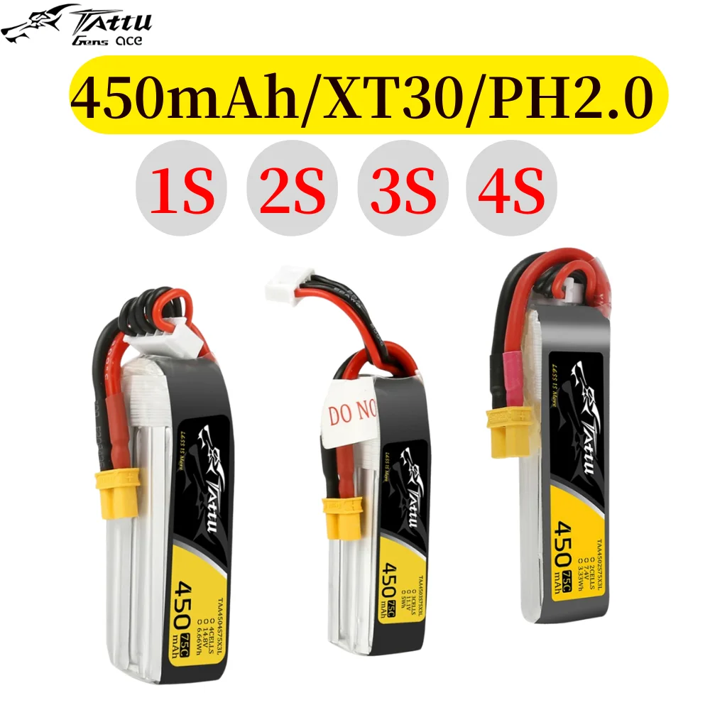 Ace Tattu Lipo Battery 7.4V 7. – Drone Battery 4S Bewertung und Preis