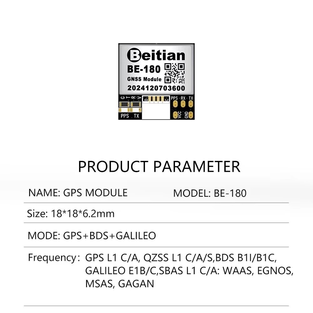 Beitian GPS Module BE-180 BE-2 – Drone Battery Plate Bewertung und Preis