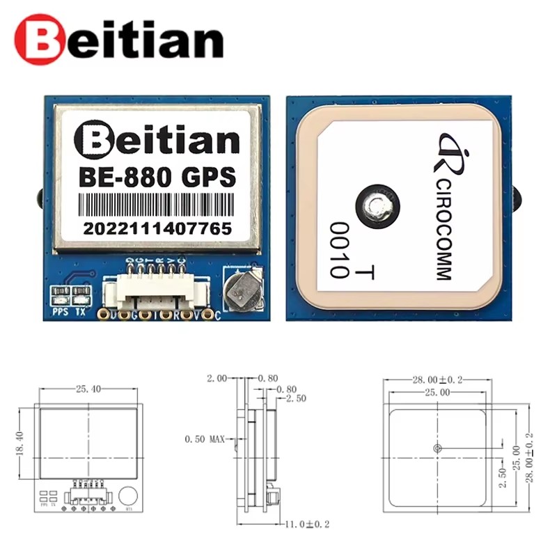 Beitian GPS Module BE-180 BE-2 – Drone Battery Plate Bewertung und Preis