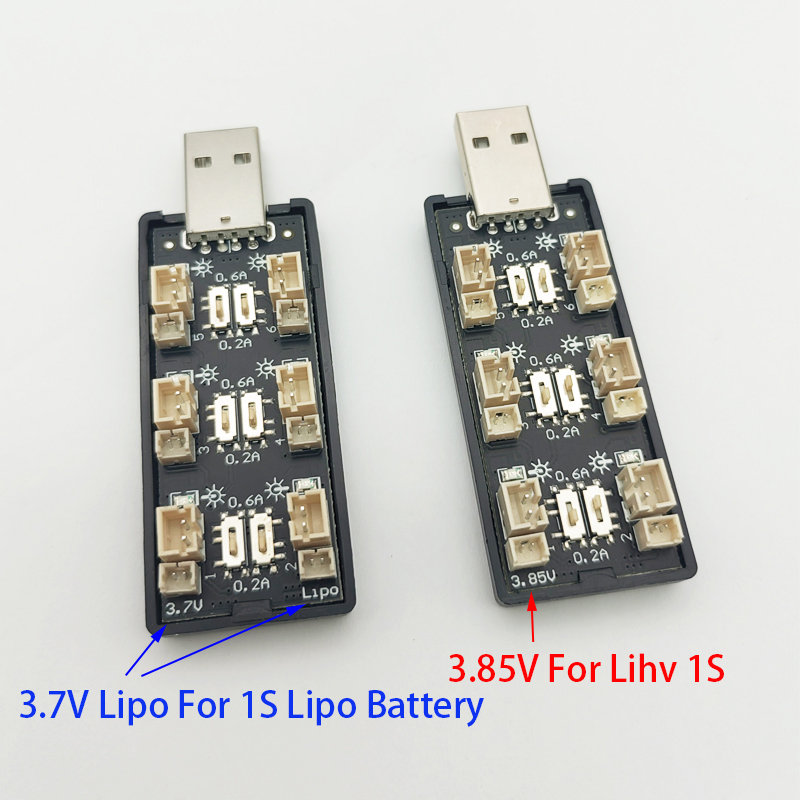 6CH USB 1S LiPo/LiHv 3.7V/4.2V – Drone Battery Balance Charger Bewertung und Preis