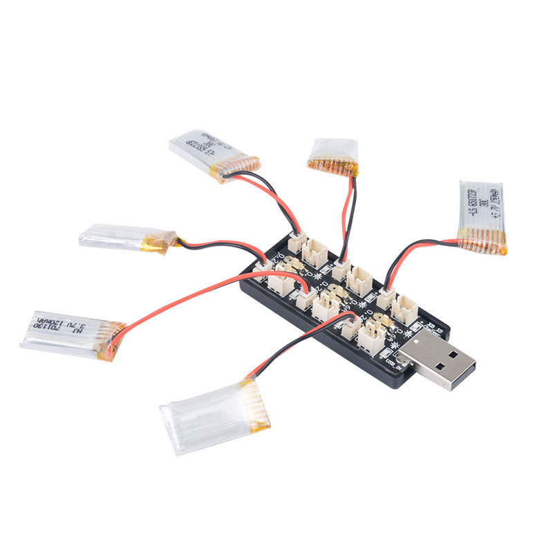 6CH USB 1S LiPo/LiHv 3.7V/4.2V – Drone Battery Balance Charger Bewertung und Preis