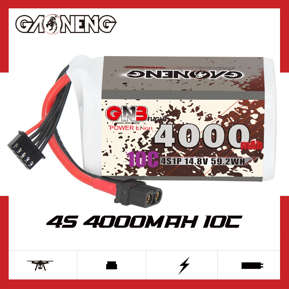 GNB 4000mAh 4S 14.8V 10C 20C W – Drone Battery 4S Bewertung und Preis