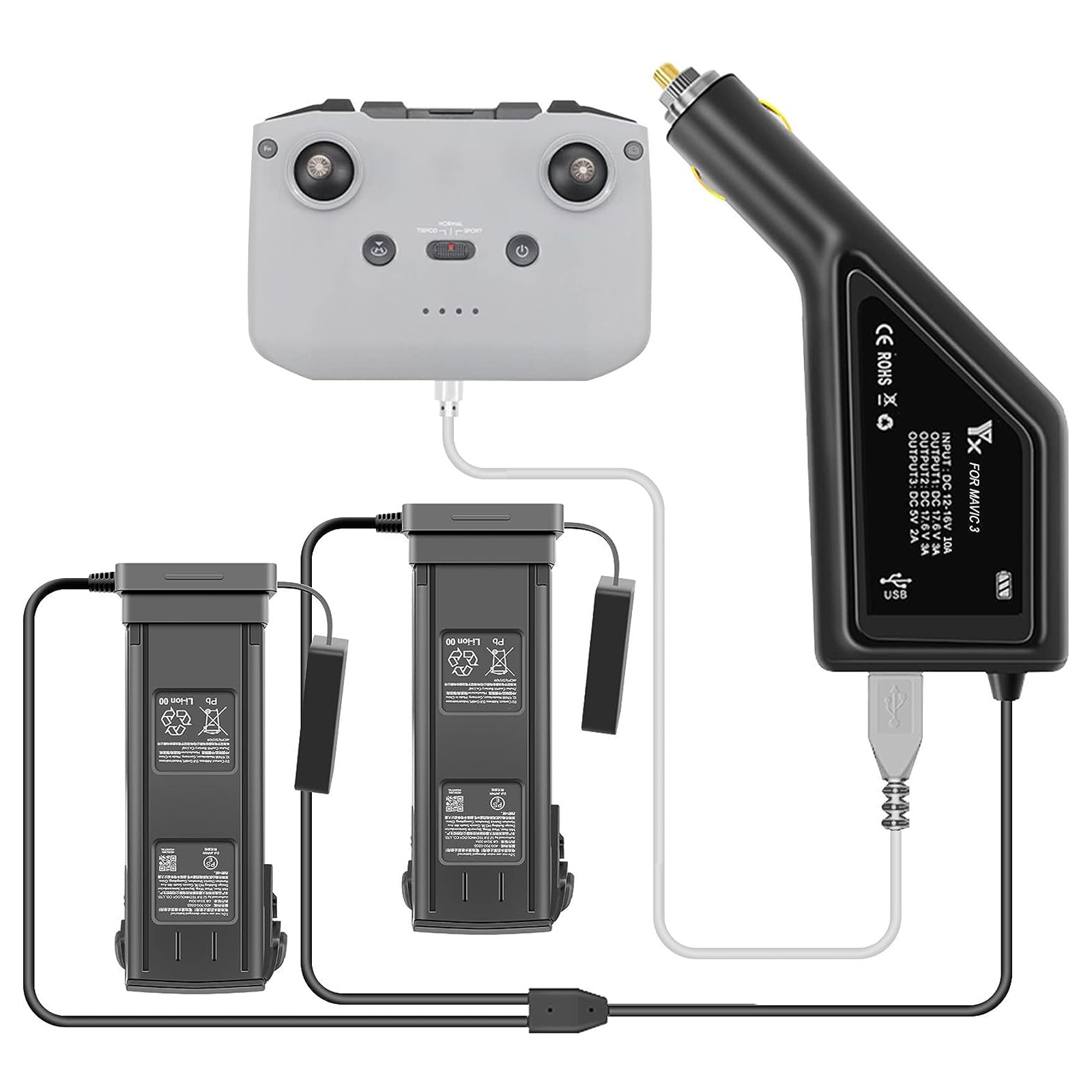For DJI Mavic 3 Intelligent Ba – Drone Battery Connector Bewertung und Preis