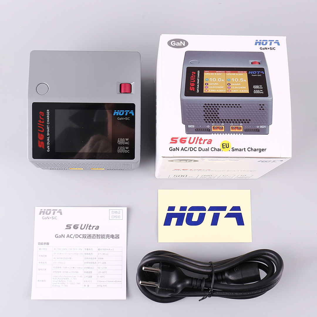 HOTA S6 Ultra Gallium Nitride  – Drone Battery Charger Bewertung und Preis