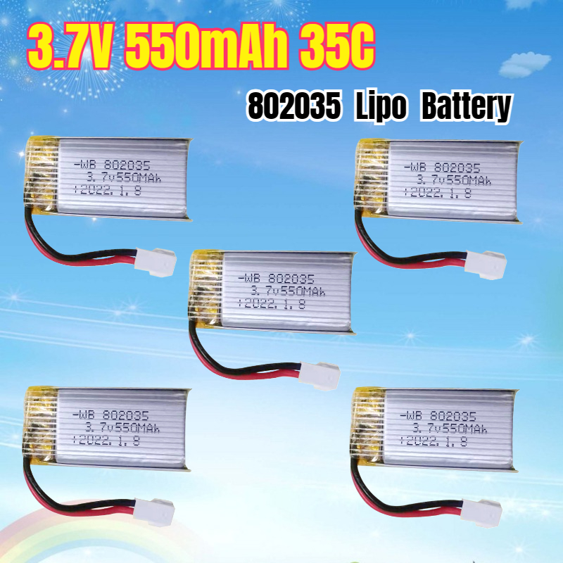 3.7V 550mAh 35C Lipo Battery 8 – Drone Battery Li-Ion Bewertung und Preis