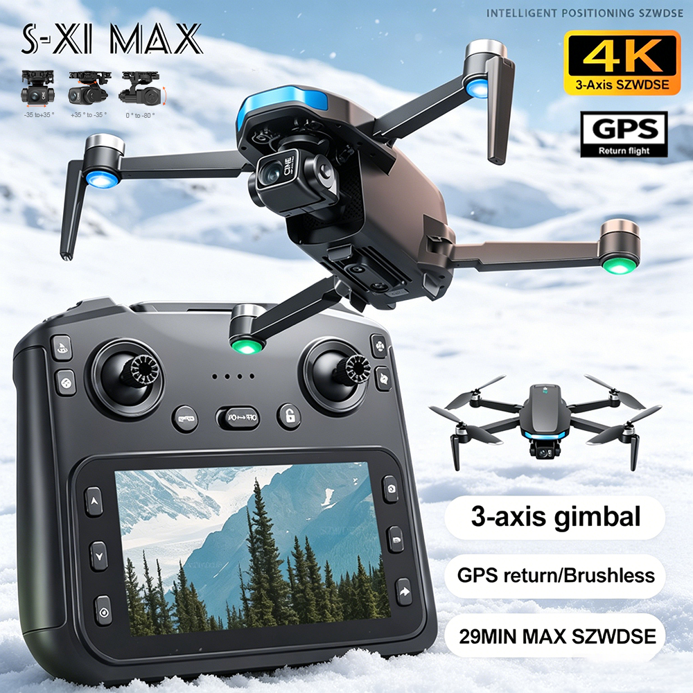 New S-X1 MAX Drone GPS 8K Prof – Drone Battery Case Bewertung und Preis