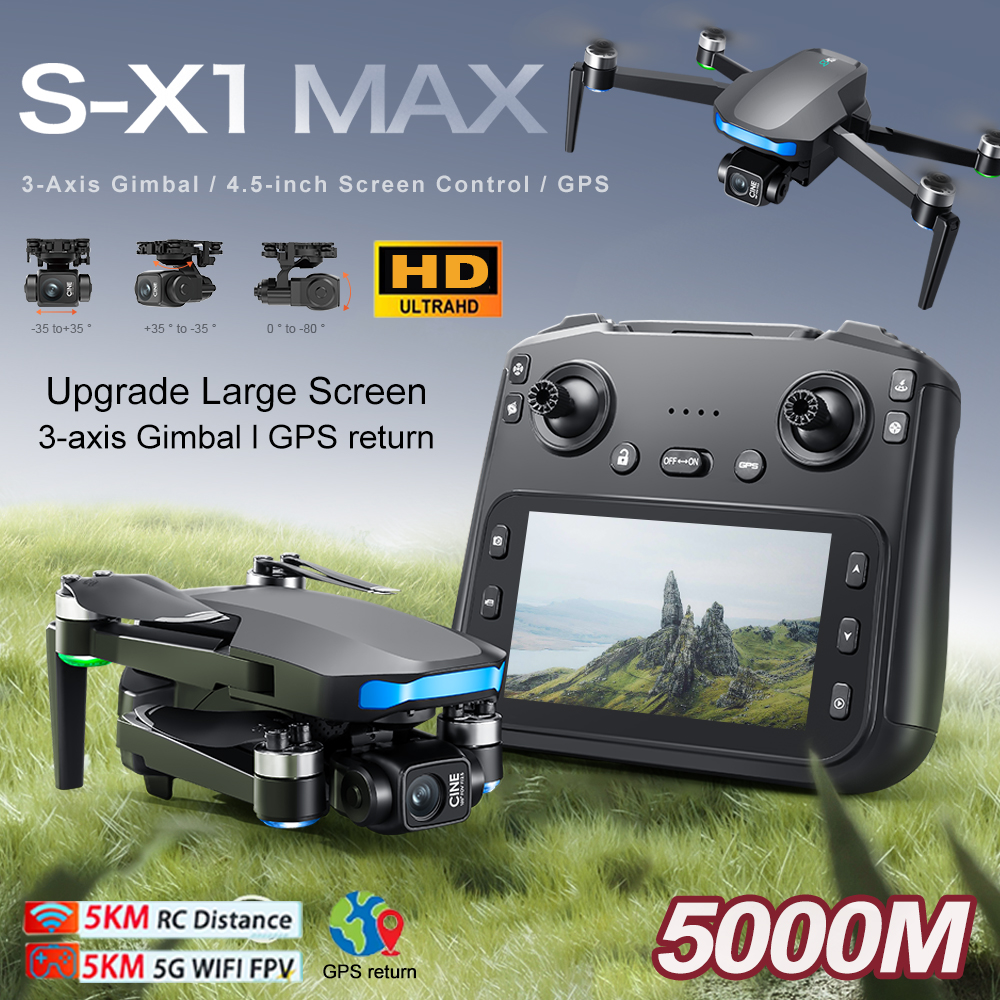 New S-X1 MAX Drone GPS 8K Prof – Drone Battery Case Bewertung und Preis